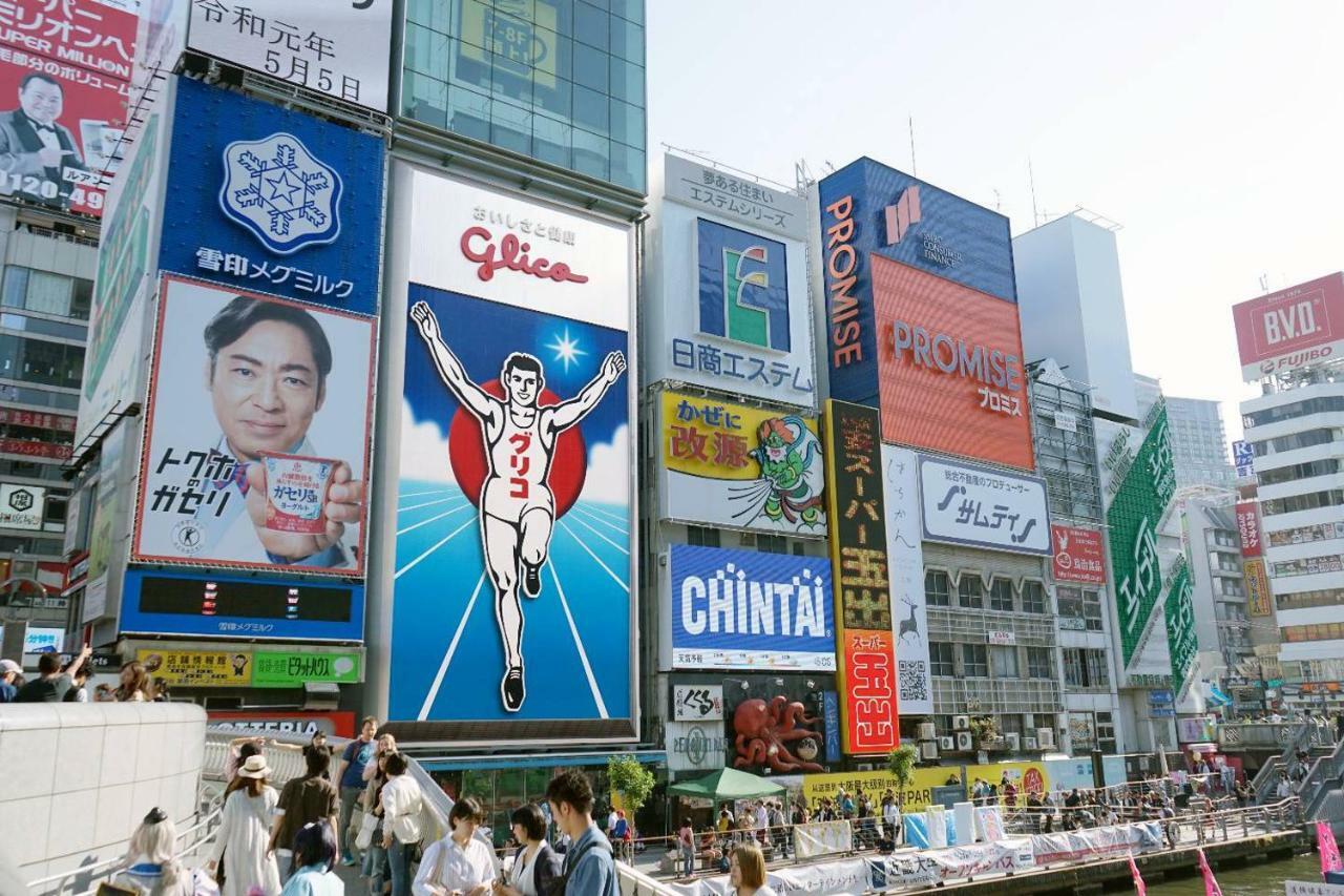 Benikea Calton Hotel Osaka Doutonbori Bagian luar foto
